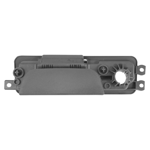 [012-2602-21] MANIJA EXTERIOR RN KANGOO 19-21  5TA PUERTA ABATIBLE IZQUIERDA SIN MOLDURA CORRUGADA NEGRA PLASTICO HUSHAN    