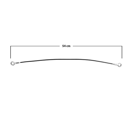 [107837] CABLES DE TAPA RN OROCH 18-22  1 PIEZA 54 CM GENERICA Derecho/Izquierdo Trasera  