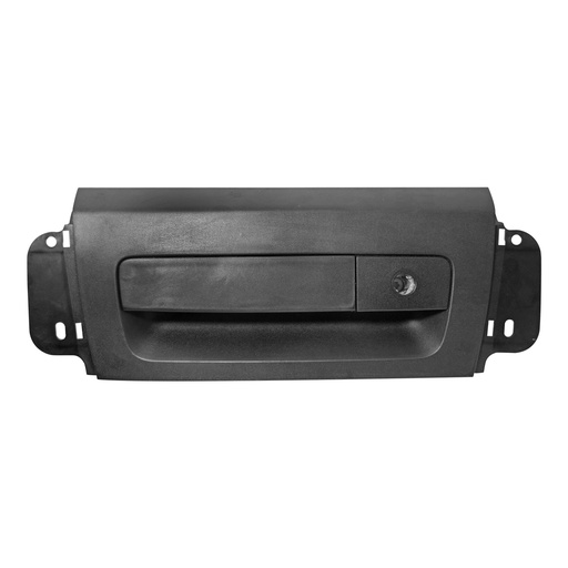 [012-2622-00] MANIJA DE TAPA RN OROCH 2018  CON HOYO PARA LLAVE CON BISEL CORRUGADA NEGRA PLASTICO    