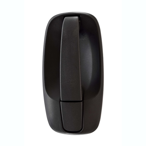 [012-2607-04] MANIJA EXTERIOR RN TRAFIC 07-14  SIN HOYO PARA LLAVE CORRUGADA NEGRA PLASTICO HUSHAN Derecho  Puerta corrediza 