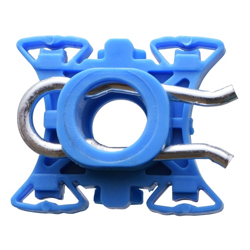 [012-3702-00] REPUESTO DE ELEVADOR SC 4 SERIES 94-08/P/G/R/T SERIES 03-17  MARIPOSA  1 PIEZA AZUL PLASTICO HUSHAN Derecho/Izquierdo   