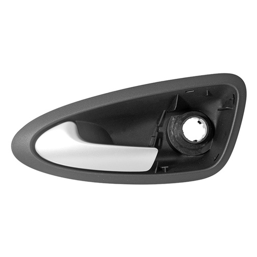 [012-2704-11] MANIJA INTERIOR ST IBIZA 09-17  NEGRO/PLATA PLASTICO PARA ESPEJO MANUAL HUSHAN Izquierdo Delantera  