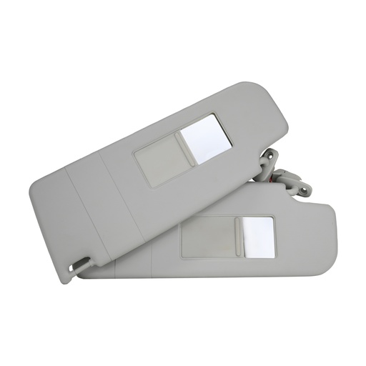 [108307] VISERA VW GOLF 00-06/JETTA A4 99-07/CLASICO 08-15/PASSAT/BEETLE 98-05  ST LEON 99-05  JUEGO CON ESPEJO GRIS 2 PINS PLASTICO MANIJAUTO Derecho/Izquierdo Delantera  