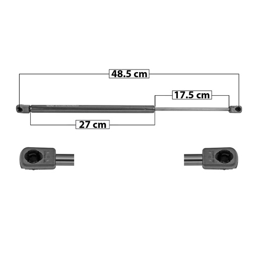 [60121] AMORTIGUADOR 5TA PUERTA ST LEON HATCHBACK 14-19  49.5 25.5 20 ENTRADA TIPO 9 ENTRADA 2 TIPO 9 380 85.43 38.75 440 98.92 44.87 MANIJAUTO SPART 7628 Derecho/Izquierdo   