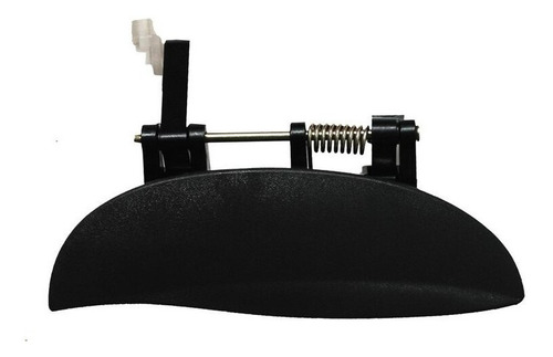 [012-0901-04] MANIJA EXTERIOR DG ATOS 00-12  NEGRA PLASTICO HUSHAN Derecho Trasera  