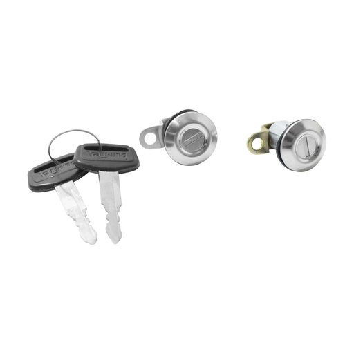 [71042] CILINDRO PARA PUERTA SZ SAMURAI 82-98  JUEGO METAL CROMADO TIPO ORIGINAL Derecho/Izquierdo   