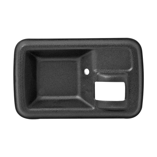 [012-2907-02] MANIJA INTERIOR SZ SUPER CARRY 80-90/SAMURAI SJ410 91-95  SOLO BISEL CORRUGADA NEGRA PLASTICO HUSHAN Derecho Delantera/Trasera  
