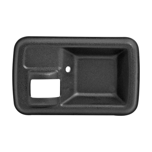 [012-2907-03] MANIJA INTERIOR SZ SUPER CARRY 80-90/SAMURAI SJ410 91-95  SOLO BISEL CORRUGADA NEGRA PLASTICO HUSHAN Izquierdo Delantera/Trasera  