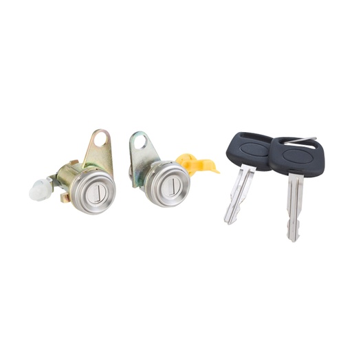 [224-3004-01] CILINDRO PARA PUERTA TY COROLLA 92-97  JUEGO METAL CROMO TIPO ORIGINAL Derecho/Izquierdo   