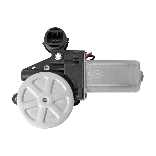 [007-3004-34] MOTOR DE ELEVADOR ELECTRICO TY COROLLA 03-13/HILUX VIGO 05-15  2 PINS 7 DIENTES ESPUELA 12VCC 3 GENERICA Derecho Delantera/Trasera  