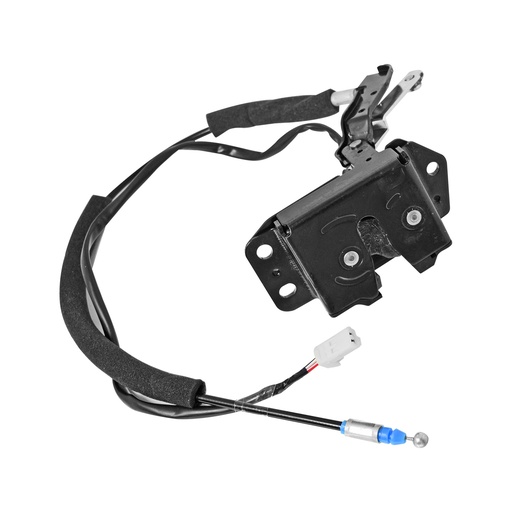 [002-3005-01] CHAPA DE PUERTA TY HIACE 06-19  ELECTRICA NEGRA HUSHAN   5ta puerta 
