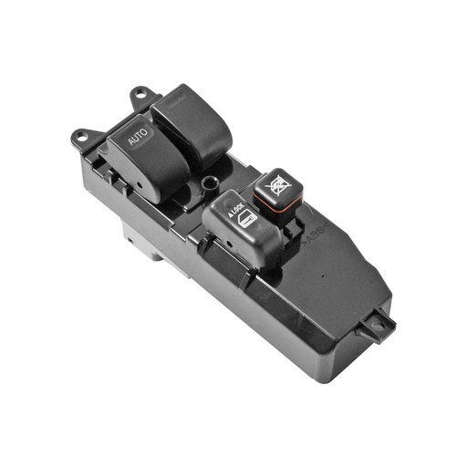 [70936] CONTROL ELECTRICO TY HIACE 06-18  DE ELEVADOR 14 PINS 4 TECLAS NEGRO 12VCC MANIJAUTO    