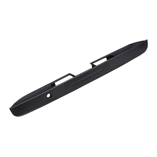 [011-3005-05] MOLDURA 5TA PUERTA TY HIACE 06-19  SIN MANIJA CON HOYO PARA LLAVE SIN LUZ DE PLACA NEGRA CORRUGADA    