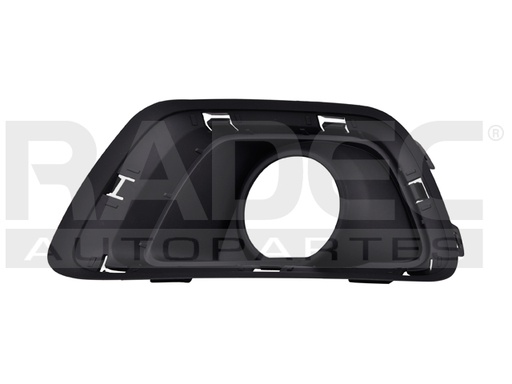 [003-0616-02] REJILLA FASCIA DELANTERA CV COLORADO 16-20 C/HOYO P/FARO NIEBLA 4X2/4X4/VERSION A/VERSION B/VERSION C L4/V6 4/6 CILINDROS 2.5/3.6L 4 PUERTAS  DER