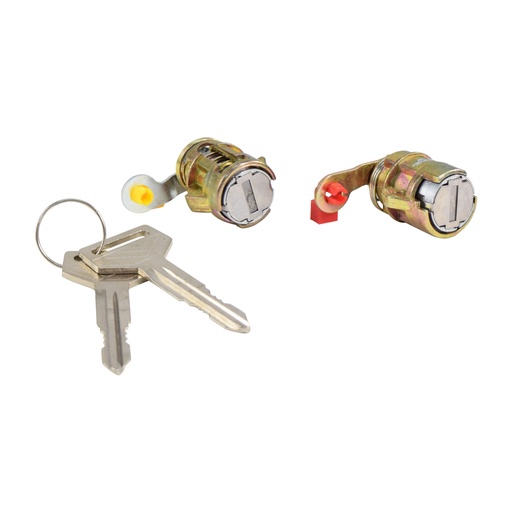 [002-3007-09] CILINDRO PARA PUERTA TY HILUX/PICK UP 89-95  JUEGO METAL CROMO MANIJAUTO Derecho/Izquierdo   