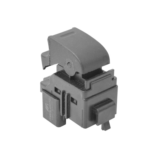 [222-3007-02] CONTROL ELECTRICO TY HILUX 05-15  DE ELEVADOR 5 PINS 1 TECLA NEGRO 12VCC MANIJAUTO Derecho/Izquierdo Delantera/Trasera  