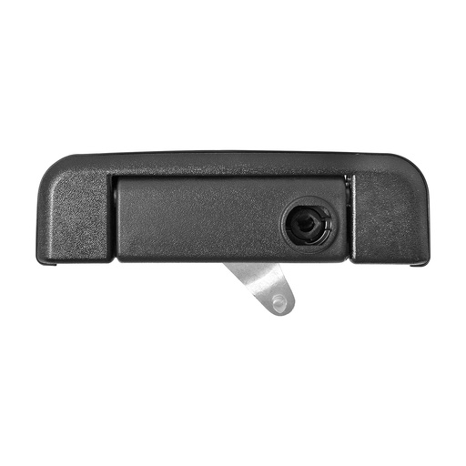 [012-3007-27] MANIJA DE TAPA TY HILUX 89-04/VIGO 05-15  CON HOYO PARA LLAVE CORRUGADA NEGRA PLASTICO HUSHAN    