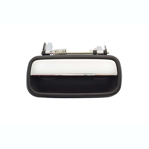 [012-3001-23] MANIJA EXTERIOR TY HILUX 98-04  CORRUGADA NEGRA/CROMO PLASTICO HUSHAN Izquierdo Trasera  
