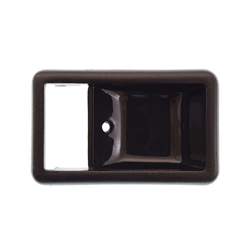 [012-3010-50] MANIJA INTERIOR TY HILUX 84-88  SOLO BISEL NEGRO PLASTICO HUSHAN Derecho/Izquierdo   