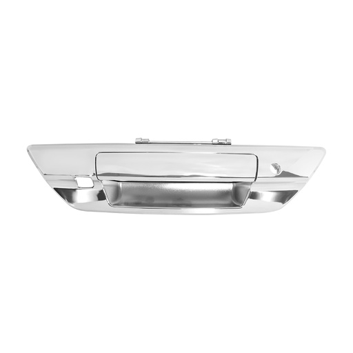 [012-3007-24] MANIJA DE TAPA TY HILUX SRV 16-20  CON HOYO PARA LLAVE / CON HOYO PARA CAMARA CROMADA PLASTICO HUSHAN    
