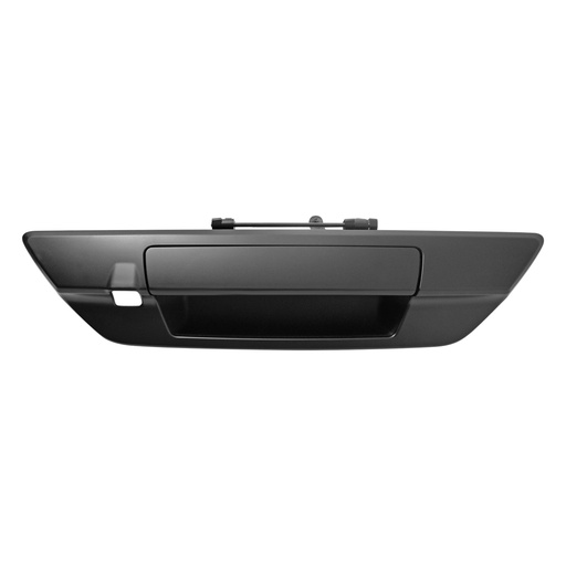[012-3007-35] MANIJA DE TAPA TY HILUX SRV 16-20  SIN HOYO PARA LLAVE / CON HOYO PARA CAMARA LISA NEGRA PLASTICO HUSHAN    