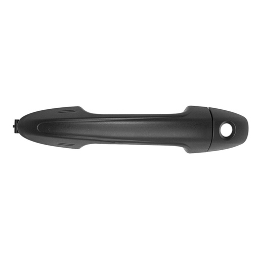[012-3011-11] MANIJA EXTERIOR TY RAV4 13-18/HILUX SRV 16-20  CON HOYO PARA LLAVE CORRUGADA NEGRA PLASTICO HUSHAN Derecho/Izquierdo Delantera  