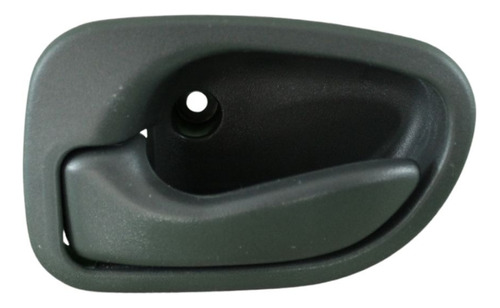 [012-0901-23] MANIJA INTERIOR DG ATOS 00-12  HY ACCENT 95-99  PATA LARGA GRIS PLASTICO HUSHAN Izquierdo Trasera  