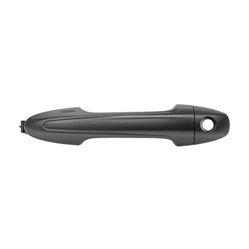 [108549] MANIJA EXTERIOR TY HILUX SRV 16-20/RAV4 13-18  CON HOYO PARA LLAVE CON SENSOR 6 PINS LISA PARA PINTAR NEGRA PLASTICO HUSHAN Derecho Delantera  