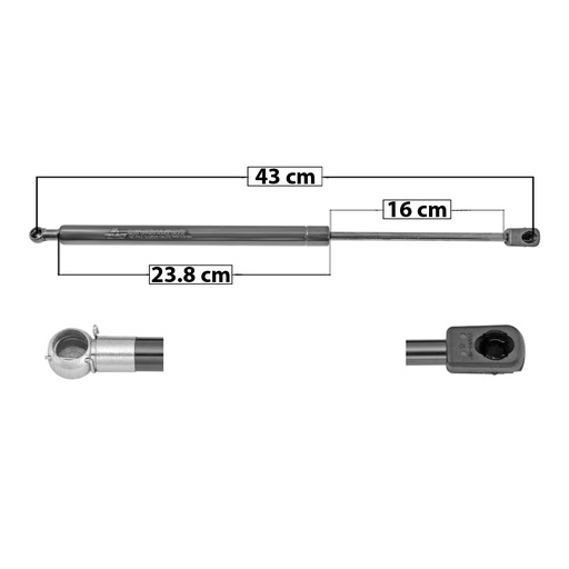 [60173] AMORTIGUADOR 5TA PUERTA TY MATRIX 03-08  43 23.8 16 ENTRADA TIPO 5 ENTRADA 2 TIPO 9 665 149.5 67.81 725 168.99 76.65 MANIJAUTO Derecho/Izquierdo   