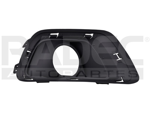 [003-0616-03] REJILLA FASCIA DELANTERA CV COLORADO 16-20 C/HOYO P/FARO NIEBLA 4X2/4X4/VERSION A/VERSION B/VERSION C L4/V6 4/6 CILINDROS 2.5/3.6L 4 PUERTAS  IZQ