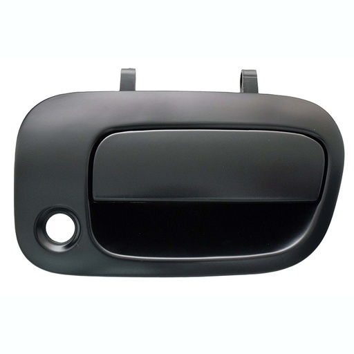[012-3011-07] MANIJA EXTERIOR TY RAV4 01-05  CON HOYO PARA LLAVE 5TA PUERTA LISA PARA PINTAR LISA NEGRA PLASTICO HUSHAN    