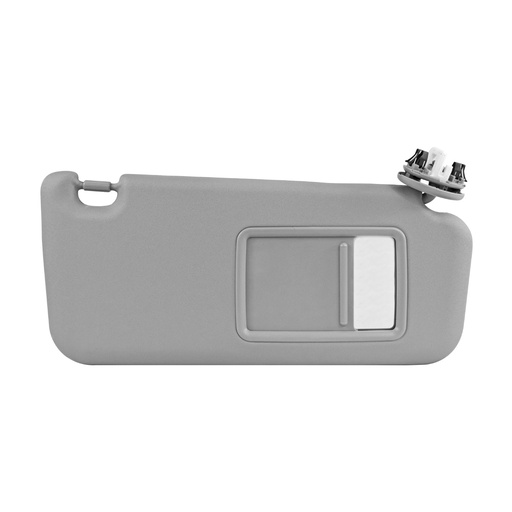 [107444] VISERA TY RAV4 06-12  1 PIEZA CON ESPEJO CON LUZ GRIS PLASTICO TIPO ORIGINAL Derecho Delantera  