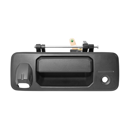 [012-3015-35] MANIJA DE TAPA TY TACOMA 16-20/TUNDRA 14-20  CON HOYO PARA LLAVE / CON HOYO PARA CAMARA CORRUGADA NEGRO PLASTICO HUSHAN    