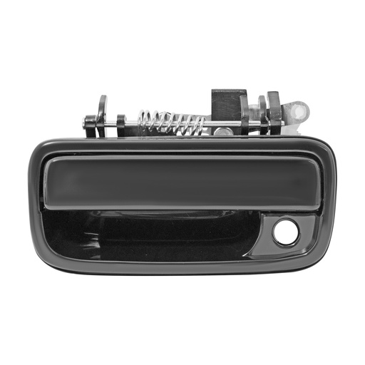 [012-3015-43] MANIJA EXTERIOR TY TACOMA 95-04  CON HOYO PARA LLAVE LISA NEGRA METAL HUSHAN Izquierdo Delantera  