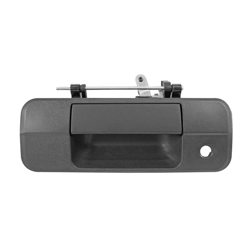 [107388] MANIJA DE TAPA TY TUNDRA 07-13  CON HOYO PARA LLAVE Y SIN HOYO PARA CAMARA CORRUGADA NEGRO ZINC CON PLASTICO HUSHAN    