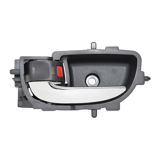 [012-3018-23] MANIJA INTERIOR TY YARIS 4P SEDAN 06-16  NEGRA/CROMO PLASTICO HUSHAN Izquierdo Delantera/Trasera  