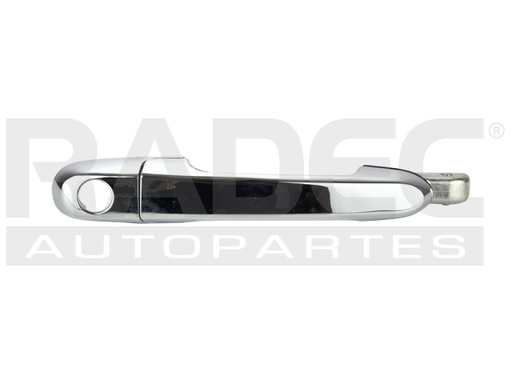 [012-0902-04] MANIJA EXTERIOR DG ATTITUDE 06-11  HY ACCENT 07-11  CON HOYO PARA LLAVE SIN BASE CROMADA PLASTICO HUSHAN Derecho Delantera  