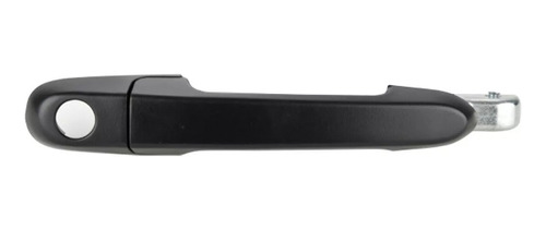 [012-0902-10] MANIJA EXTERIOR DG ATTITUDE 06-11  HY ACCENT 07-11  SIN BASE CORRUGADA NEGRA PLASTICO HUSHAN Derecho Delantera  