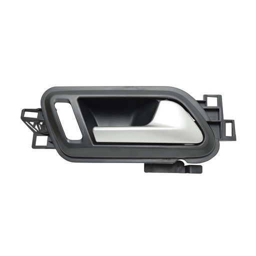 [012-3125-04] MANIJA INTERIOR VW AMAROK HIGHLINE 11-19  CON HOYO NEGRO/PLATA PLASTICO HUSHAN Derecho Delantera/Trasera  