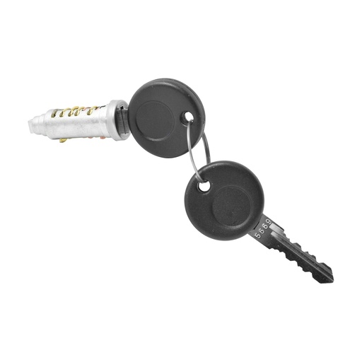 [71043] CILINDRO PARA PUERTA VW ATLANTIC 81-87/CARIBE 77-87/GOLF/JETTA A2 87-92  1 PIEZA METAL CROMADO TIPO ORIGINAL Derecho/Izquierdo   