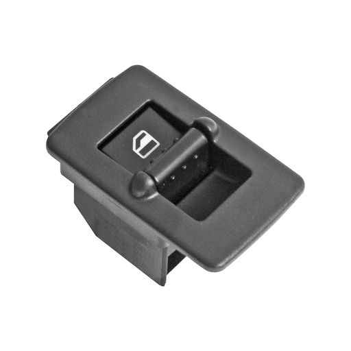 [222-3102-00] CONTROL ELECTRICO VW BEETLE 98-11  DE ELEVADOR 4 PINS 1 TECLA NEGRO 12VCC MANIJAUTO Derecho Delantera  