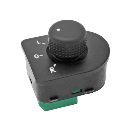 [222-3102-06] CONTROL ELECTRICO VW BEETLE 98-11/GOLF 00-06/JETTA A4 99-07/PASSAT 99-05/JETTA CLASICO 08-15  DE ESPEJO 10 PINS NEGRO 12VCC MANIJAUTO    