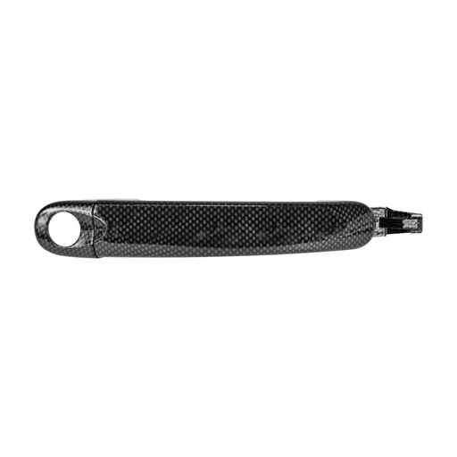 [012-3103-07] MANIJA EXTERIOR VW BORA 05-10/EOS 06-10  CON HOYO PARA LLAVE FIBRA DE CARBON NEGRA PLASTICO HUSHAN Izquierdo Delantera  