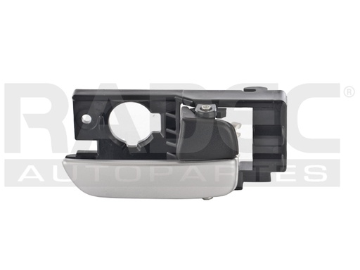 [012-0902-18] MANIJA INTERIOR DG ATTITUDE 06-11  HY ACCENT 07-11  NEGRO/PLATA PLASTICO HUSHAN Derecho Delantera  