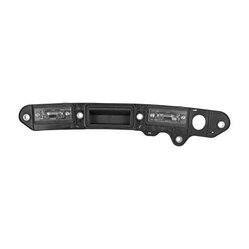 [107622] MANIJA INTERIOR VW BORA 05-10/PASSAT 06-10  MOLDURA DE CAJUELA NEGRA PLASTICO CON BASE CON LUZ DE PLACA HUSHAN    
