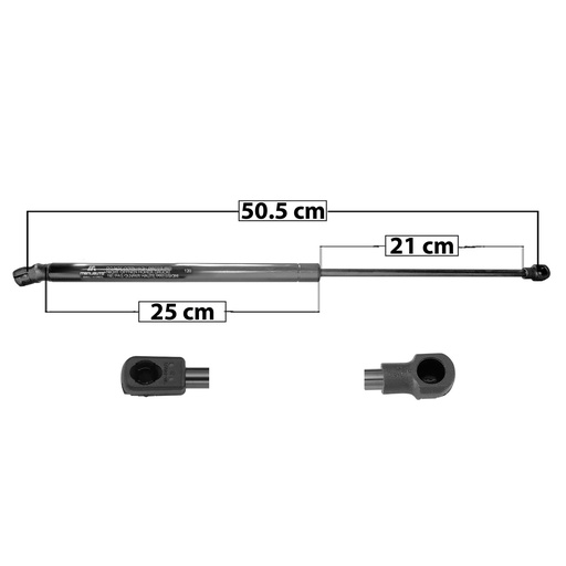 [004-3112-08] AMORTIGUADOR COFRE VW CABRIO 99-02/GOLF 93-05/JETTA 93-07  50.5 25 21 ENTRADA TIPO 9 ENTRADA 2 TIPO 1 395 88.8 40.28 335 75.31 34.16 MANIJAUTO 7481    