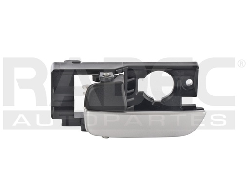 [012-0902-19] MANIJA INTERIOR DG ATTITUDE 06-11  HY ACCENT 07-11  NEGRO/PLATA PLASTICO HUSHAN Izquierdo Delantera  