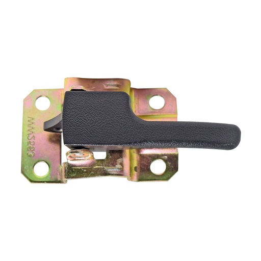 [012-3104-04] MANIJA INTERIOR VW CARIBE 77-87  CON BASE CORRUGADA NEGRA PLASTICO HUSHAN Derecho Delantera/Trasera  