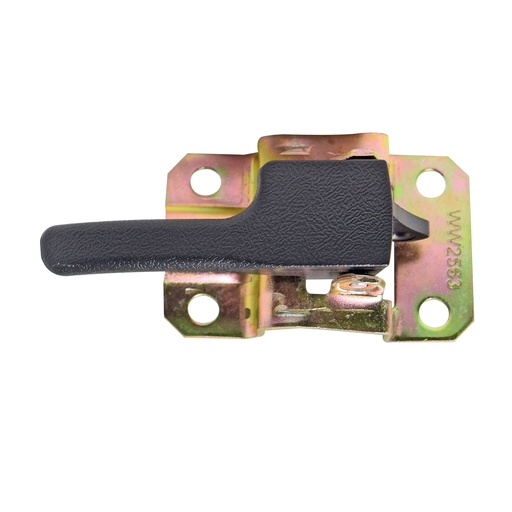 [012-3104-05] MANIJA INTERIOR VW CARIBE 77-87  CON BASE CORRUGADA NEGRA PLASTICO HUSHAN Izquierdo Delantera/Trasera  