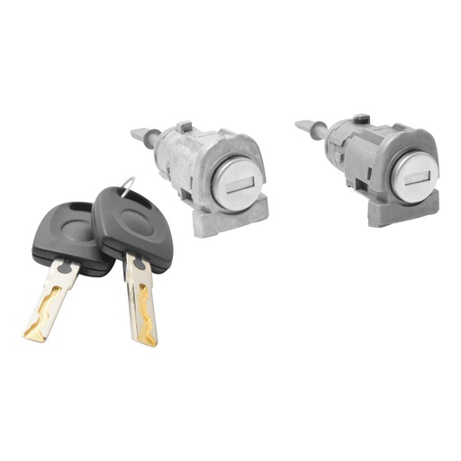 [71041] CILINDRO PARA PUERTA VW CROSSFOX 07-17/GOLF 00-06/JETTA A4 99-07/LUPO 04-09/POLO 03-07/JETTA CLASICO 08-15  PIVOTE 4CM JUEGO METAL TIPO ORIGINAL Derecho/Izquierdo   
